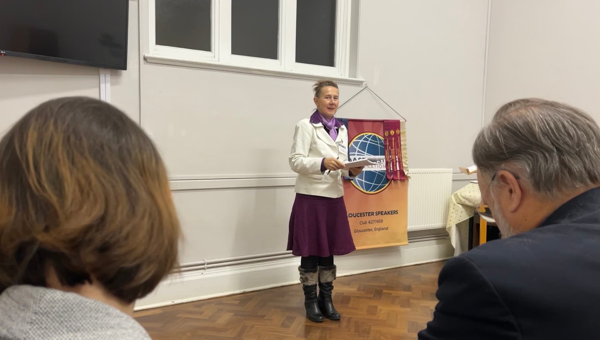 Speaker presentation