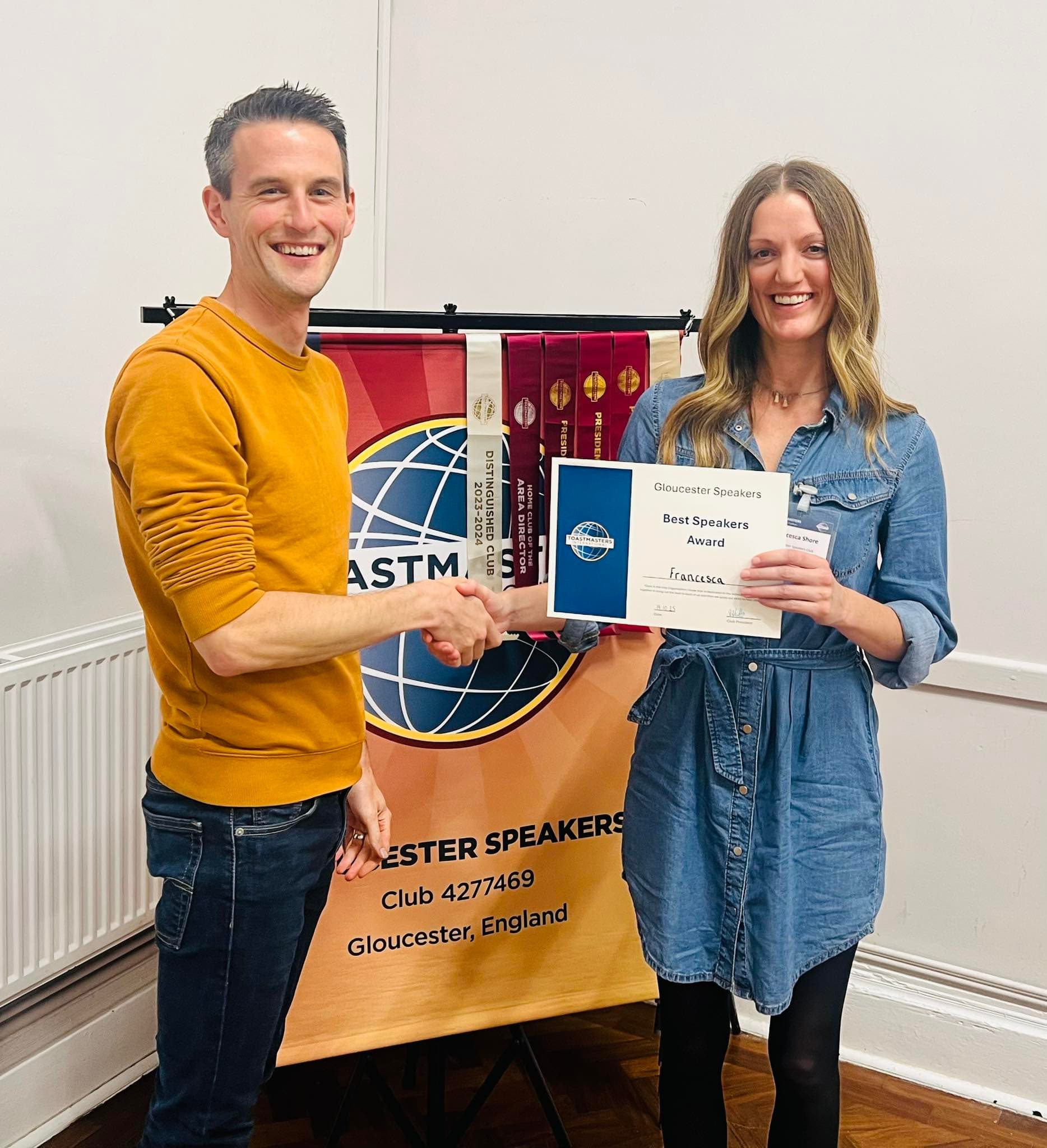 Club members at recent meeting